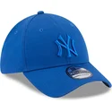 mutzen-gebogen-blau-angepasst-39thirty-league-essential-der-new-york-yankees-mlb-von-new-era
