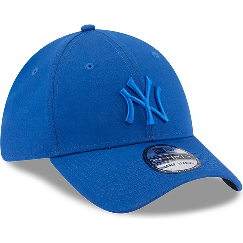 mutzen-gebogen-blau-angepasst-39thirty-league-essential-der-new-york-yankees-mlb-von-new-era
