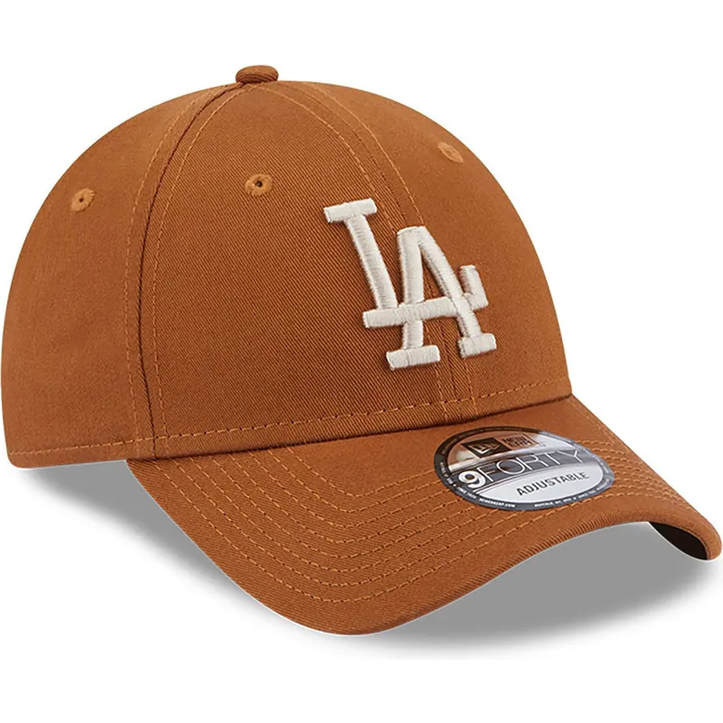 mutzen-gebogen-braun-verstellbares-band-9forty-league-essential-der-los-angeles-dodgers-mlb-von-new-era mutzen-gebogen-braun-verstellbares-band-9forty-league-essential-der-los-angeles-dodgers-mlb-von-new-era