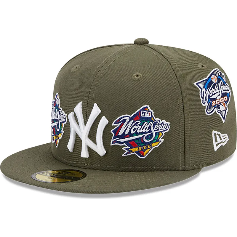 mutzen-flach-grun-angepasst-59fifty-world-series-der-new-york-yankees-mlb-von-new-era mutzen-flach-grun-angepasst-59fifty-world-series-der-new-york-yankees-mlb-von-new-era