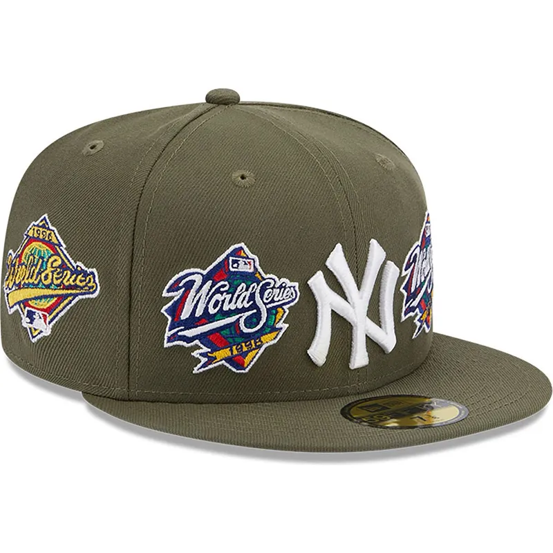 mutzen-flach-grun-angepasst-59fifty-world-series-der-new-york-yankees-mlb-von-new-era mutzen-flach-grun-angepasst-59fifty-world-series-der-new-york-yankees-mlb-von-new-era