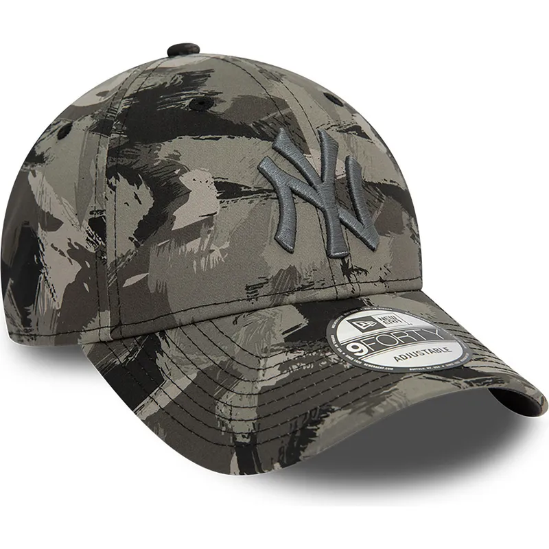 mutzen-gebogen-tarnung-verstellbares-band-9forty-all-over-print-painted-der-new-york-yankees-mlb-von-new-era
