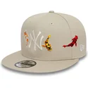 casquette-plate-beige-snapback-9fifty-koi-fish-new-york-yankees-mlb-new-era