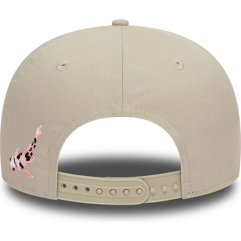 mutzen-flach-beige-snapback-9fifty-koi-fish-der-new-york-yankees-mlb-von-new-era