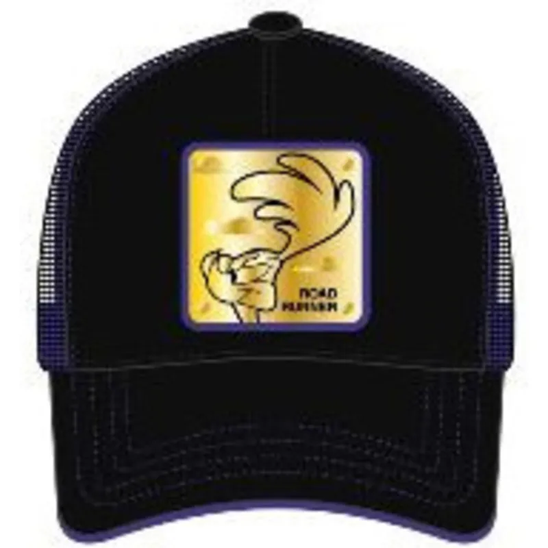 mutzen-gebogen-schwarz-snapback-roadrunner-looney-tunes-von-capslab