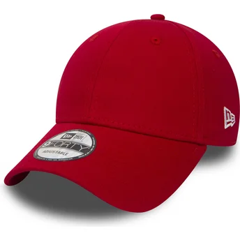 Mützen gebogen rot verstellbares band 9FORTY Basic Flag von New Era