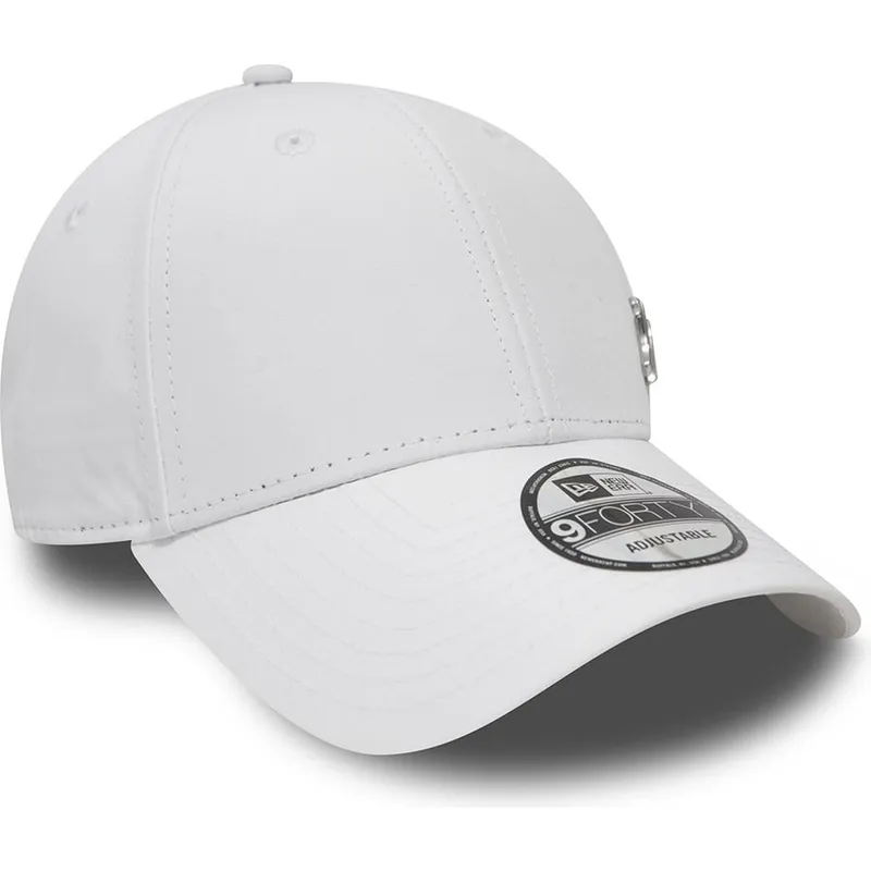 weisse-verstellbare-curved-cap-9forty-flawless-logo-der-new-york-yankees-mlb-von-new-era weisse-verstellbare-curved-cap-9forty-flawless-logo-der-new-york-yankees-mlb-von-new-era