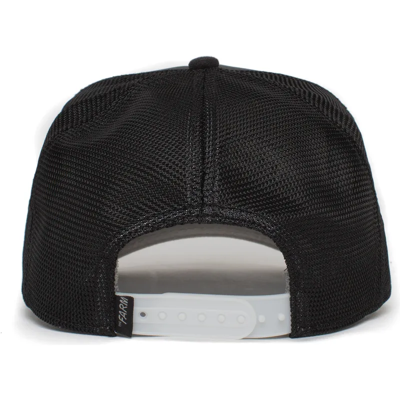 schwarze-trucker-kappe-geier-vulture-back-off-buzzard-the-farm-von-goorin-bros schwarze-trucker-kappe-geier-vulture-back-off-buzzard-the-farm-von-goorin-bros