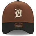 mutzen-gebogen-braun-snapback-9forty-a-frame-harvest-der-detroit-tigers-mlb-von-new-era