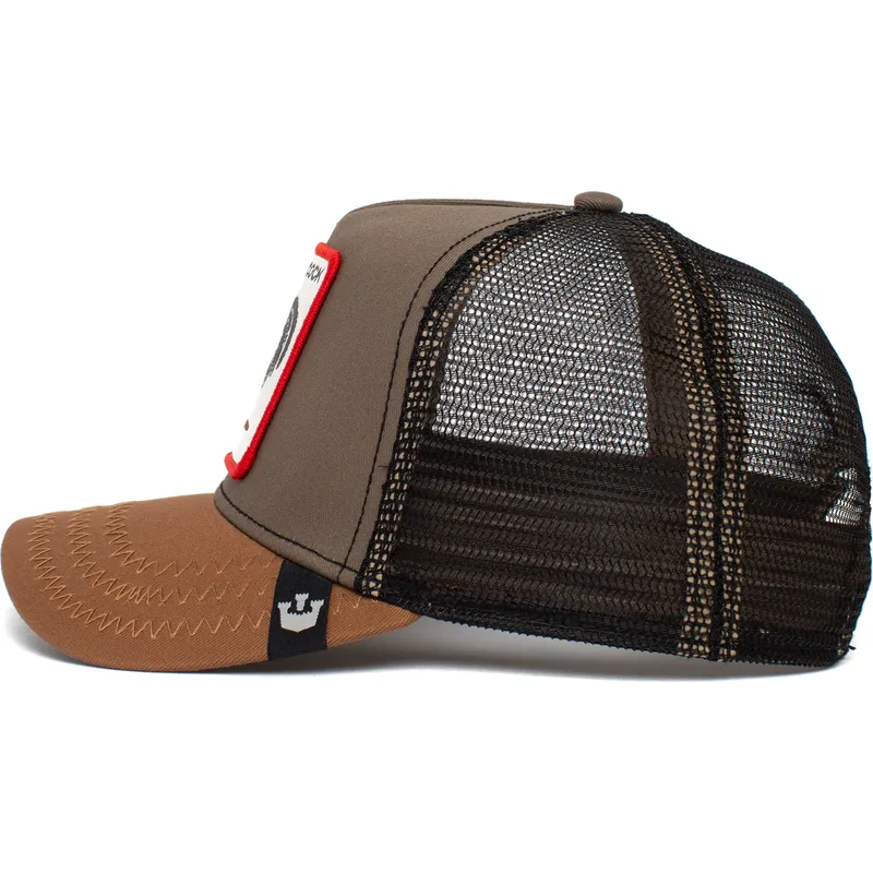 mutzen-gebogen-braun-snapback-the-farm-von-goorin-bros mutzen-gebogen-braun-snapback-the-farm-von-goorin-bros