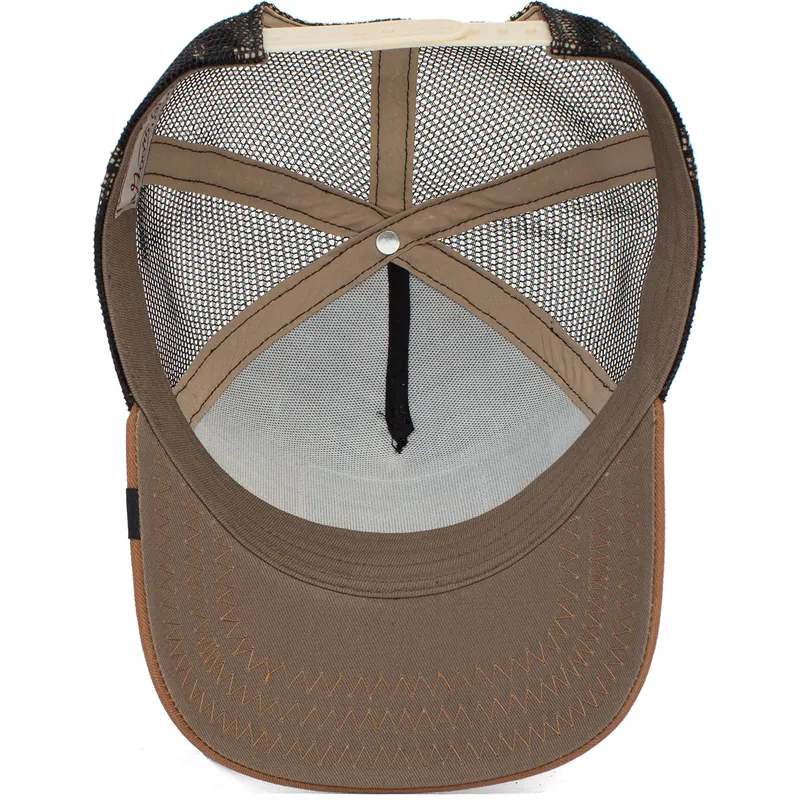 mutzen-gebogen-braun-snapback-the-farm-von-goorin-bros mutzen-gebogen-braun-snapback-the-farm-von-goorin-bros