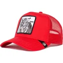 rote-trucker-kappe-tiger-the-white-tiger-the-farm-von-goorin-bros