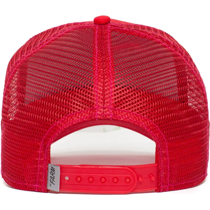 rote-trucker-kappe-tiger-the-white-tiger-the-farm-von-goorin-bros rote-trucker-kappe-tiger-the-white-tiger-the-farm-von-goorin-bros