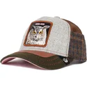 trucker-cap-grau-braun-und-grun-eule-cum-laude-ass-play-the-farm-von-goorin-bros