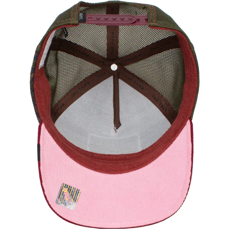 mehrfarbige-trucker-kappe-katze-freshman-fifteen-ass-play-the-farm-von-goorin-bros