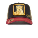 trucker-cap-schwarz-und-rot-lowin-queen-carte-blanche-casino-the-farm-von-goorin-bros