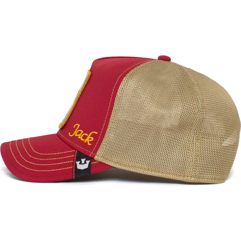 rote-trucker-kappe-hase-jack-jacked-casino-the-farm-von-goorin-bros