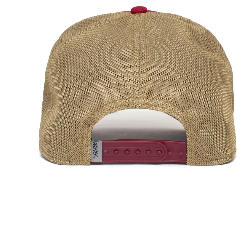 rote-trucker-kappe-hase-jack-jacked-casino-the-farm-von-goorin-bros