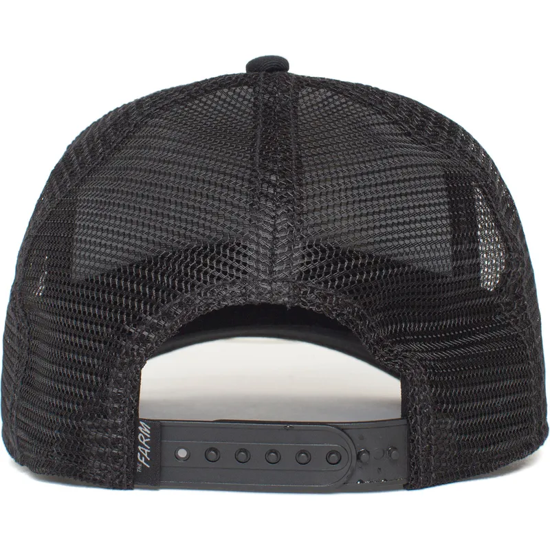 schwarze-trucker-kappe-schlange-mamba-the-farm-von-goorin-bros