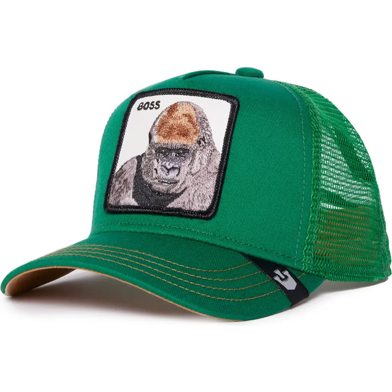 mutzen-gebogen-grun-snapback-fur-kinder-the-farm-von-goorin-bros
