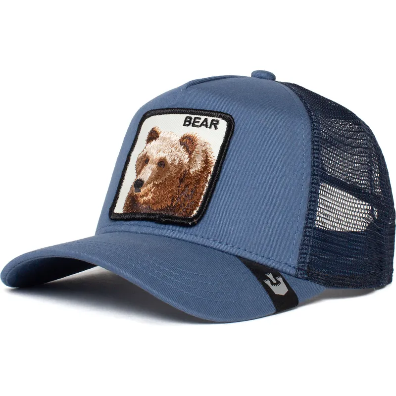 mutzen-blau-snapback-the-farm-von-goorin-bros mutzen-blau-snapback-the-farm-von-goorin-bros