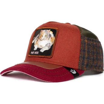 mehrfarbige-trucker-kappe-katze-freshman-fifteen-ass-play-the-farm-von-goorin-bros