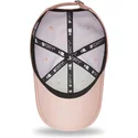 mutzen-gebogen-rosa-verstellbares-band-9forty-velour-der-new-york-yankees-mlb-von-new-era