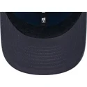 mutzen-gebogen-marineblau-verstellbares-band-9forty-millerain-der-new-york-yankees-mlb-von-new-era