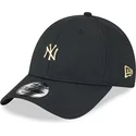 casquette-courbee-noire-ajustable-9forty-pin-new-york-yankees-mlb-new-era