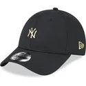 mutzen-gebogen-schwarz-verstellbares-band-9forty-pin-der-new-york-yankees-mlb-von-new-era