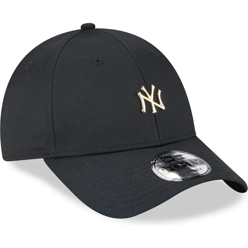 mutzen-gebogen-schwarz-verstellbares-band-9forty-pin-der-new-york-yankees-mlb-von-new-era