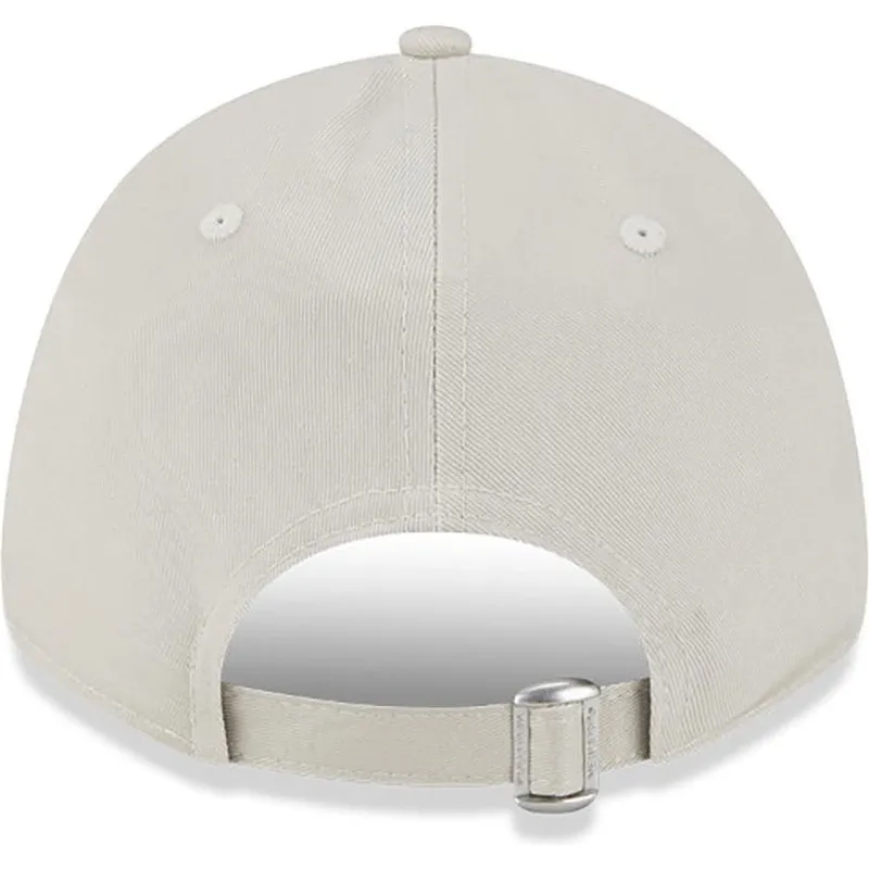 beige-gebogene-verstellbare-9forty-check-infill-kappe-von-new-york-yankees-mlb-von-new-era beige-gebogene-verstellbare-9forty-check-infill-kappe-von-new-york-yankees-mlb-von-new-era
