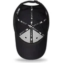 marineblaue-verstellbare-curved-cap-9forty-check-infill-der-los-angeles-dodgers-mlb-von-new-era