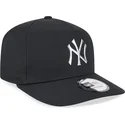 casquette-courbee-noire-snapback-a-frame-foil-pack-new-york-yankees-mlb-new-era