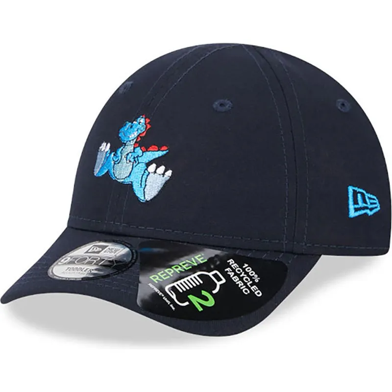 mutzen-gebogen-marineblau-verstellbares-band-fur-kinder-9forty-von-new-era