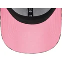 mutzen-gebogen-leopard-verstellbares-band-rosa-9forty-velour-der-new-york-yankees-mlb-von-new-era