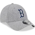 mutzen-gebogen-grau-verstellbares-band-9forty-essential-melton-wool-der-boston-red-sox-mlb-von-new-era