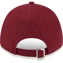 mutzen-gebogen-rot-verstellbares-band-9forty-essential-melton-wool-der-new-york-yankees-mlb-von-new-era