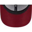 mutzen-gebogen-rot-verstellbares-band-9forty-essential-melton-wool-der-new-york-yankees-mlb-von-new-era