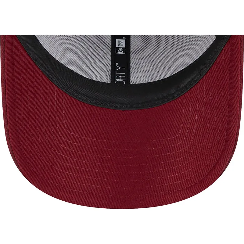 mutzen-gebogen-rot-verstellbares-band-9forty-essential-melton-wool-der-new-york-yankees-mlb-von-new-era mutzen-gebogen-rot-verstellbares-band-9forty-essential-melton-wool-der-new-york-yankees-mlb-von-new-era