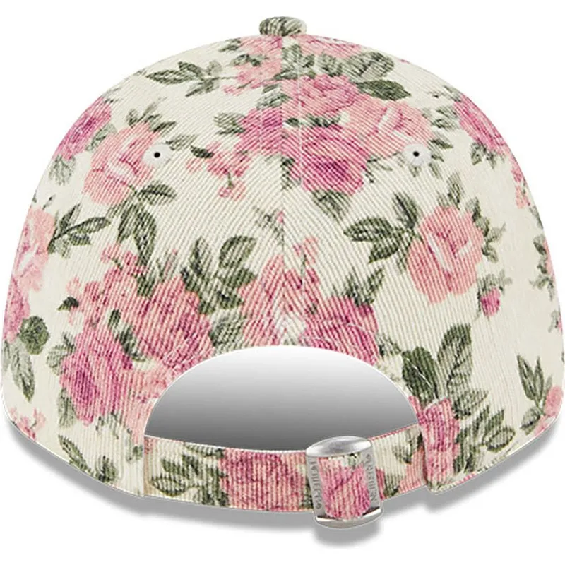 mutzen-gebogen-beige-verstellbares-band-rosa-9forty-floral-cord-der-new-york-yankees-mlb-von-new-era mutzen-gebogen-beige-verstellbares-band-rosa-9forty-floral-cord-der-new-york-yankees-mlb-von-new-era