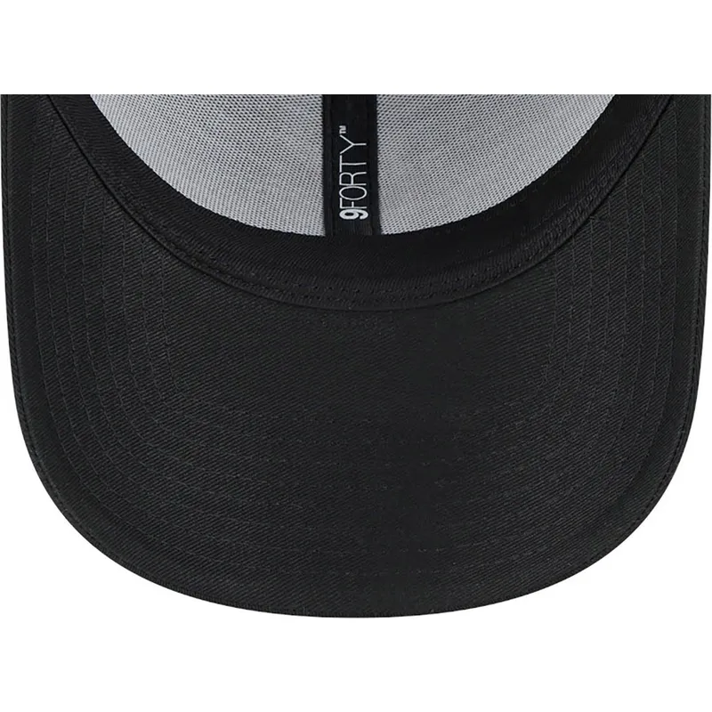 mutzen-gebogen-schwarz-verstellbares-band-9forty-league-essential-der-new-york-yankees-mlb-von-new-era