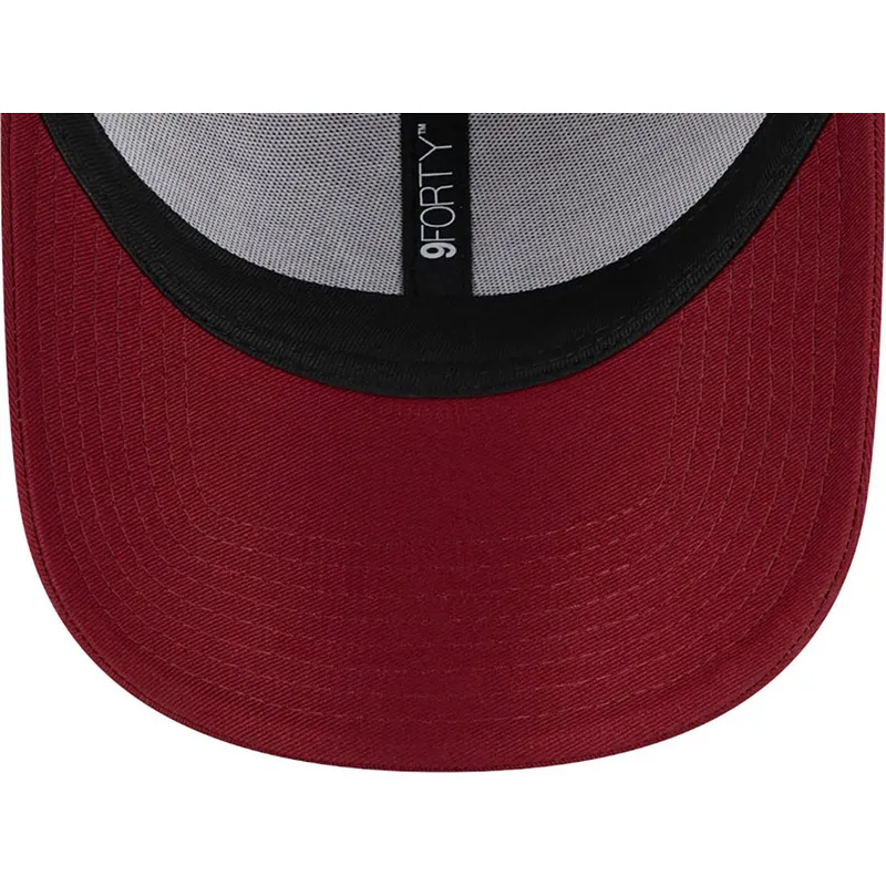 mutzen-gebogen-rot-verstellbares-band-negro-9forty-league-essential-der-new-york-yankees-mlb-von-new-era mutzen-gebogen-rot-verstellbares-band-negro-9forty-league-essential-der-new-york-yankees-mlb-von-new-era