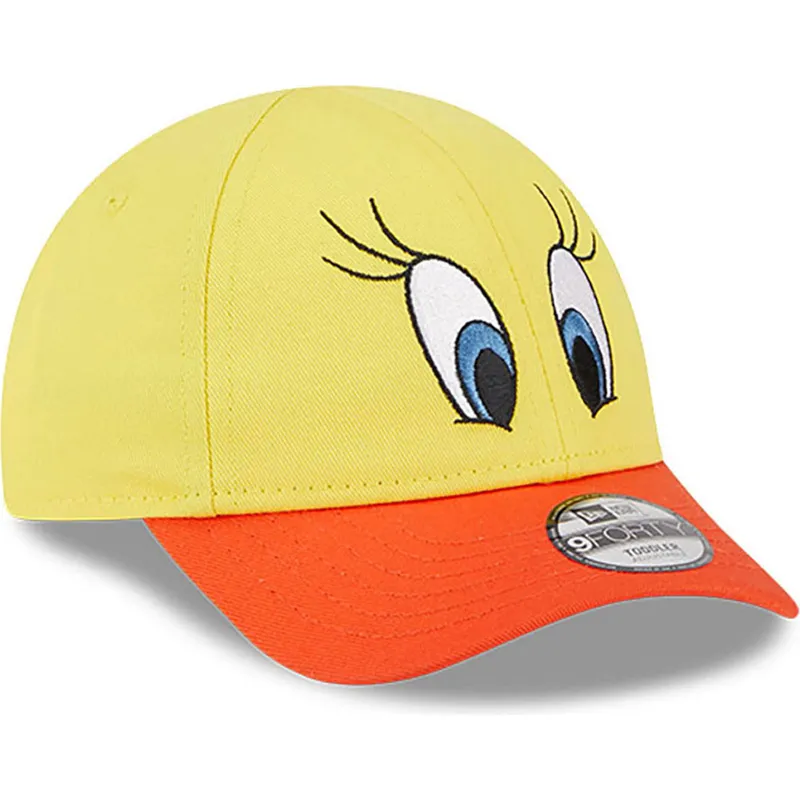 mutzen-gebogen-gelb-verstellbares-band-fur-kinder-9forty-der-piolin-looney-tunes-von-new-era mutzen-gebogen-gelb-verstellbares-band-fur-kinder-9forty-der-piolin-looney-tunes-von-new-era