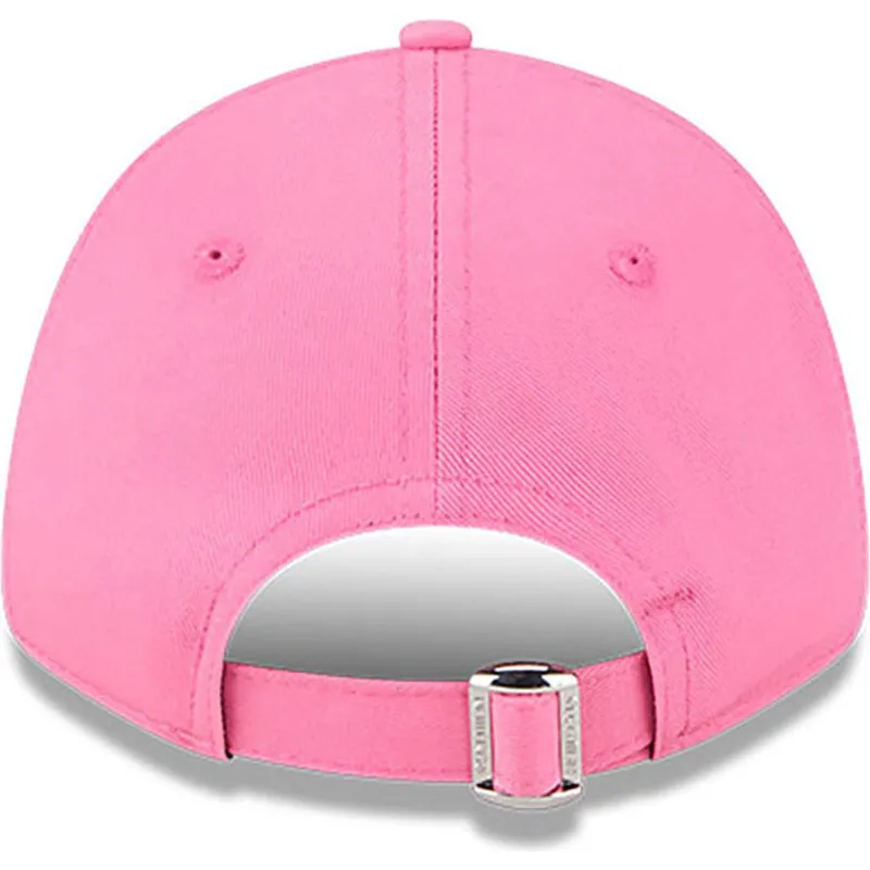 mutzen-gebogen-rosa-verstellbares-band-fur-kinder-9forty-der-petalo-burbuja-y-cactus-las-supernenas-von-new-era