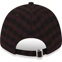 braune-verstellbare-curved-cap-9forty-flannel-der-new-york-yankees-mlb-von-new-era