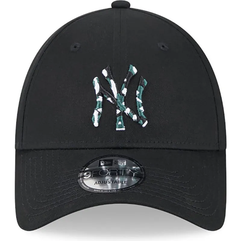 mutzen-gebogen-schwarz-verstellbares-band-9forty-seasonal-infill-der-new-york-yankees-mlb-von-new-era