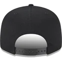 schwarze-flache-snapback-kappe-mit-braunem-logo-9fifty-seasonal-infill-von-new-york-yankees-mlb-von-new-era
