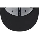 schwarze-flache-snapback-kappe-mit-braunem-logo-9fifty-seasonal-infill-von-new-york-yankees-mlb-von-new-era