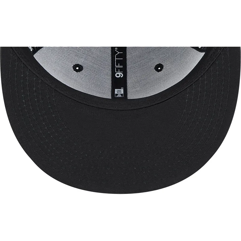 mutzen-flach-schwarz-snapback-9fifty-seasonal-infill-der-new-york-yankees-mlb-von-new-era